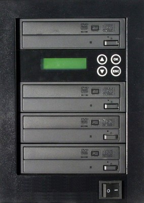 MediaStor #a63 1-3, 1 to 3 Target 16X Blu-ray 100GB BDXL LG Burner Duplicator 