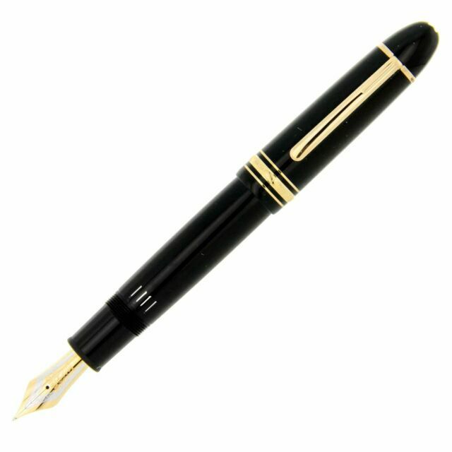 Montblanc Meisterstuck 146 Atelier Prives Solid 18k Gold Fountain Pen -  Limited Edition 1/1! - Preowned