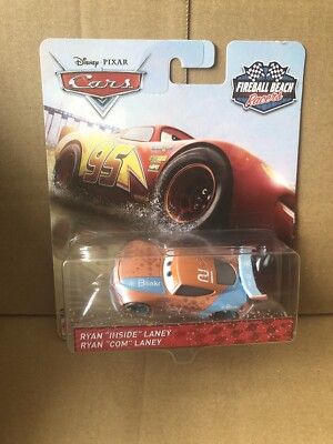 DISNEY CARS DIECAST - Fireball Beach Racers - Ryan ''Inside'' Laney