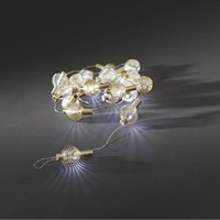 Led Deko Lichterkette 20Er Batterie 3Xaa Kalt Weiß 220Cm Innen 3169-803