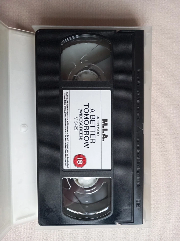 John Woo A Better Tomorrow VHS Widescreen Edition - Bild 4 von 4