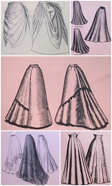 Skirts, Overskirts, Corsets-Bustle-Underwear 1851-1903 Edwardian Truly Victorian - Image 3 of 3