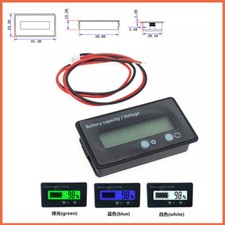 Lipo Battery Voltage Tester LCD-Display Indicator Monitor Meter For 12V - 48V