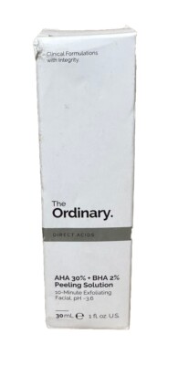 The Ordinary Peeling Solution AHA 30% + BHA 2%  | USA SELLER | Authentic Product