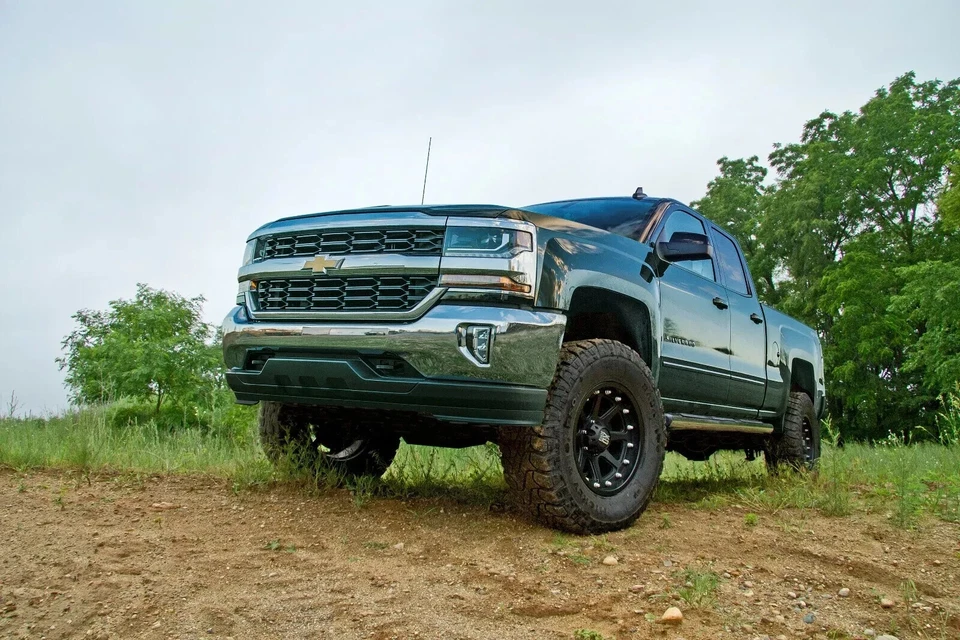 Zone Offroad 4.5" Lift Kit FOX Shocks for 14-18 Silverado Sierra 1500 Alum Stamp - Image 3 of 4