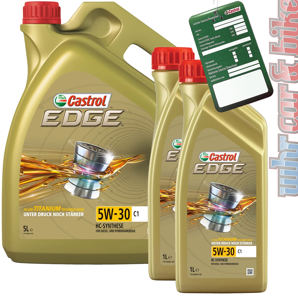 Castrol Motor l EDGE 5W 30 C1 7L ACEA C1 Jaguar Land Rover STJLR