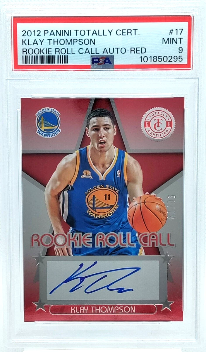 その他 Klay Thompson Auto Panini Rookie PSA Klay Thompson Auto Panini Rookie PSA