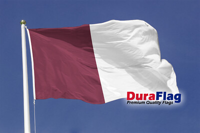 Maroon and White Irish County DuraFlag with Clips (5ft x 3ft)