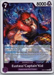 Eustass 'Captain' Kid EB04-039 Rare The Azure Sea's Seven