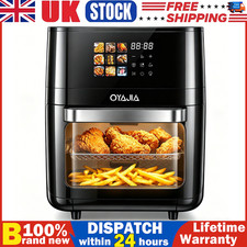 15L Air Fryer 2000W 9 Mode Digital Kitchen Oven Oil Free Low Fat Cooker Large UK