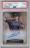 BLAZE JORDAN 2022 BOWMAN STERLING ROSE GOLD REFRACTOR RC ON CARD AUTO #/15 PSA 9