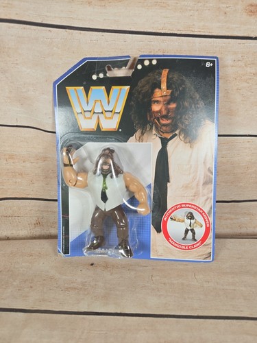 WWE Mattel Retro Mankind Series 2 Hasbro Style Fre...