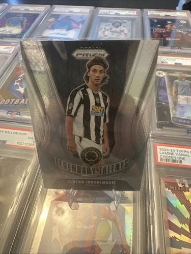 2025 Panini Club World Cup Legendary Talents Zlatan Ibrahimovic Prizm Refractor
