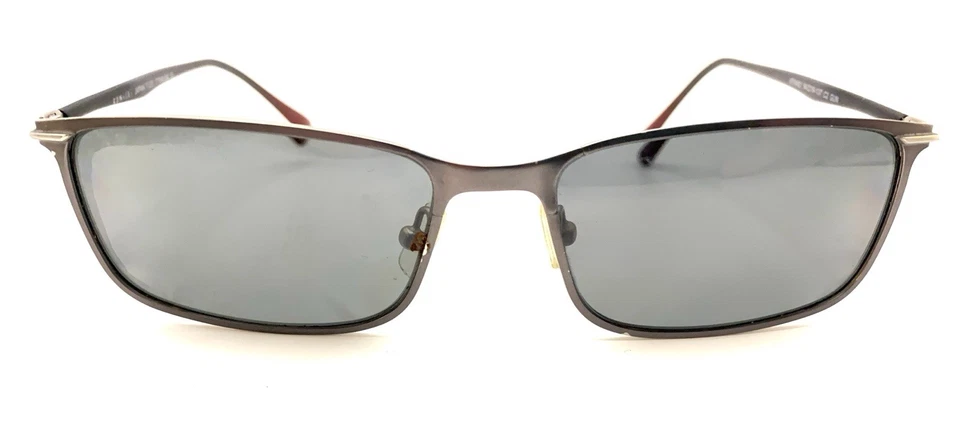 Konishi KF8482 Gray Black Red Titanium Eyeglasses Frames 54-16 137 Japan Unisex - Image 2 of 4