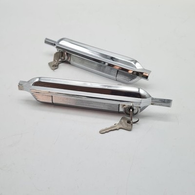 Couple Lamborghini Espada external handle door NOS key Maniglie Porta new