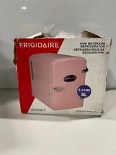 9-Can Mini Personal Fridge Portable Cooler for Car, Office, Bedroom