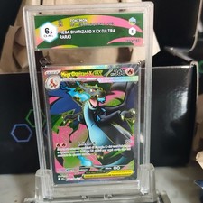 Pokémon Mega Charizard X EX 109/094 Fiamme Spettrali ITA GRAAD 6.5
