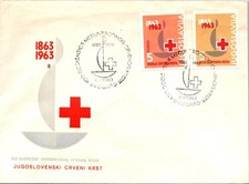 GOLDPATH: Yugoslavia cover 1963 special cancel CV924_P24