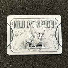 2022 Panini Chronicles Stephon Gilmore Black Printing Plate 1/1 SP RARE Patriot