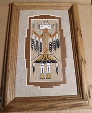 Vintage  Native American Navajo  Genuine Sand...