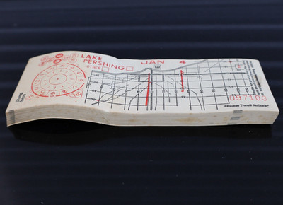 Chicago Transit Authority CTA Ticket Transfer Buch - Lake & Pershing