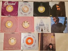 GEORGE HARRISON Lot Of 11 7" 45rpm Vinyl See All Photos For Titles Selections