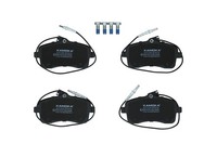 Kamoka Bremsbelagsatz Scheibenbremse JQ1013450 FüR 407 Peugeot SW Hdi 110 6D9HZC