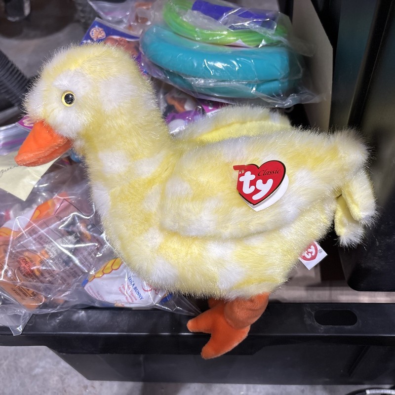 Ty Classic  "QUACKIE" the Duck-2000-VINTAGE- With Tag 