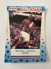 1989-90 Fleer - All-Stars Stickers Michael Jordan #3