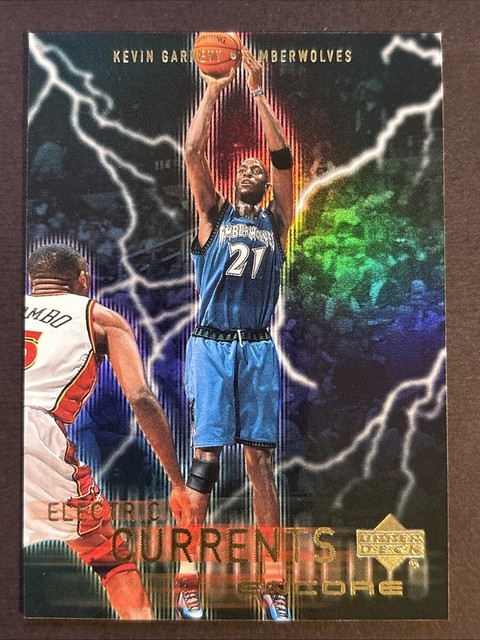 1999-00 Upper Deck Encore - Electric Currents Kevin Garnett #EC1
