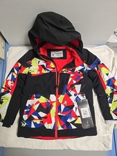 Spyder Kids Leader Ski Jacket Size 7 Waterproof Hooded Snow Coat NWT 179 MSRP