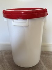 Heavy Duty Screw Top Bucket. 46cm high. Free delivery