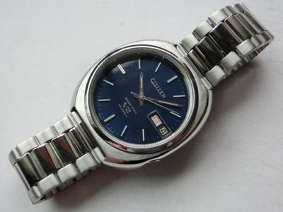 Citizen Seven Star V2 Automatic 1970s Deep Blue Dial 41mm Case Men's Watch