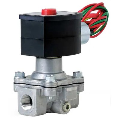 Asco Ef8215g020 Solenoid Valve, 2-Way, 2-Position, Normally Closed, 1/2 In Pipe