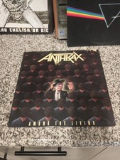 Anthrax - Among The Living 1987, Island/Megaforce, 7 90584-1 