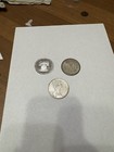 Lot Of 3 Coin Morgan Peace Dollar 1/2 Oz Silver Proof .999 — photo 3