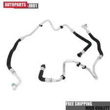 Engine Oil Cooler Line Hose Pipe Inlet&Outlet Fits For BMW 535i 640i 17227636879