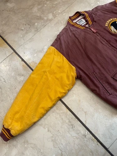 Vintage Washington Redskins NFL Mirage Bomber Jacket image 9