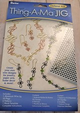 Thing-A-Ma Jig Deluxe Kit for Creating Wire Designs for Jewelry  More