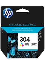 HP 304 Standard Capacity Colour Original Ink Cartridge - N9K05AE