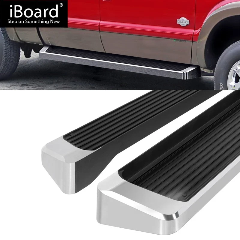 iBoard Running Boards Style Fit 99-16 Ford F250 F350 SuperDuty Crew Cab Foto 2 de 4