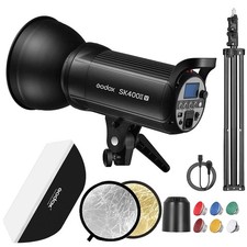 SK400IIV 400Ws Photo Studio Strobe Flash Light Kit,GN65 2.4G X System,Bowens ...