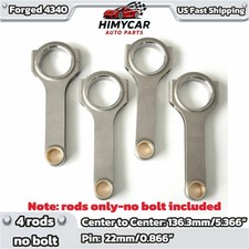 Forged H-beam Connecting Rod For Nissan Sr20 Sr20det Sr20de Sr20ve Sr20vet 5.366 Forged H-beam Connecting Rod For Nissan Sr20 Sr20det Sr20de Sr20ve Sr20vet 5.366