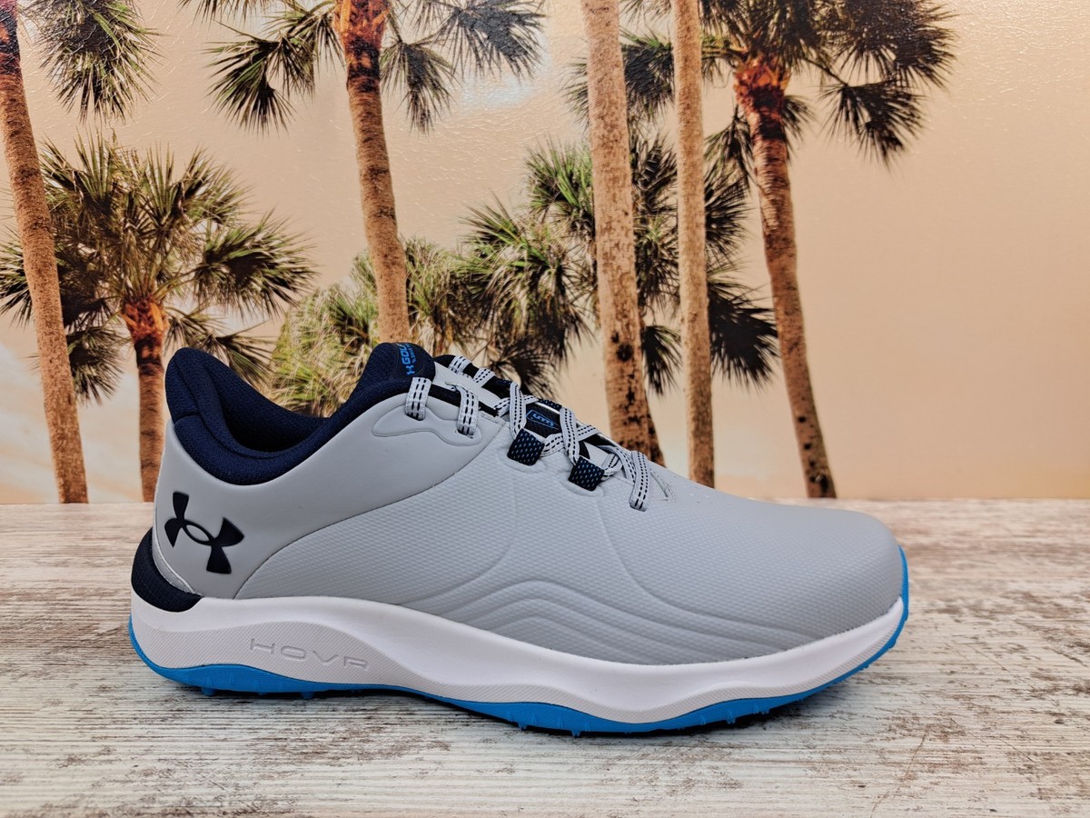 Under Armour Drive Pro Spikeless Golf Shoes Grey Navy Men’s Size 7 US Under Armour Drive Pro Clone Golf Shoe Review: Can one golf  main image 2