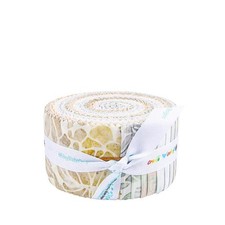 Riley Blake Batik Porcelains 40 piece 2.5-inch Strips Jelly Roll RP-23454-40 Por