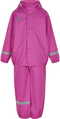 Color Kids Kinder Regenset Set Recycled Pu Welded Seams Rose Violet - Bild 1 von 3