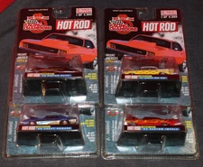 10 Years Of Racing Champions Target Exclusive Hot Rod Magazine 4 Cars 1:59 Scale