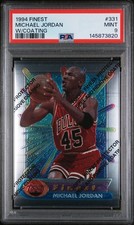 Michael Jordan 1994 Topps Finest #331 W/Coating PSA 9 Fresh Grade!