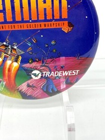 Pin Promocional Videojuego Solar Jetman De Colecci&oacute;n 3.5" RARO Convenci&oacute;n Pinback NES