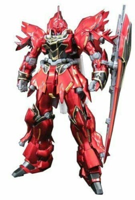 ロボット MSN-06S SINANJU Ver.Ka TITANIUM FINISH MG 1/100 MSN - 06S Sinanju Ver. Ka Titanium Finish (Mobile Suit